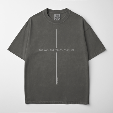 “THE WAY THE TRUTH THE LIFE” Premium Comfort Colors Tee
