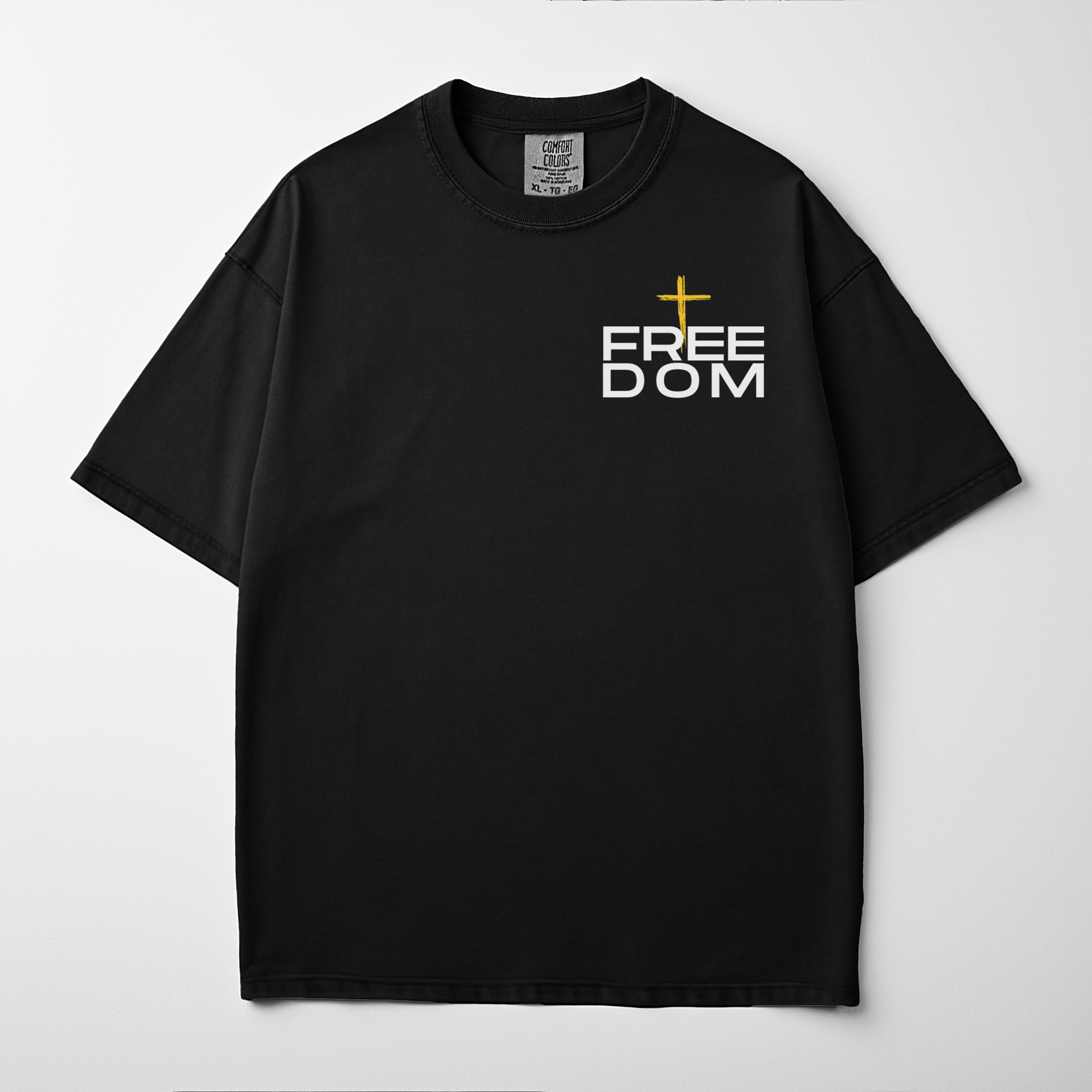 “FREEDOM IN CHRIST” Premium Comfort Colors Tee