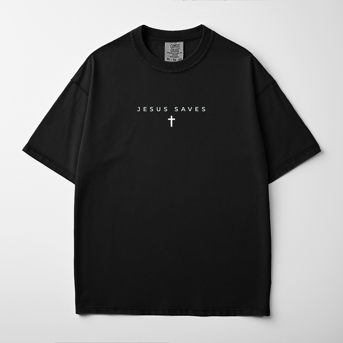 “JESUS SAVES” Premium Comfort Colors Tee
