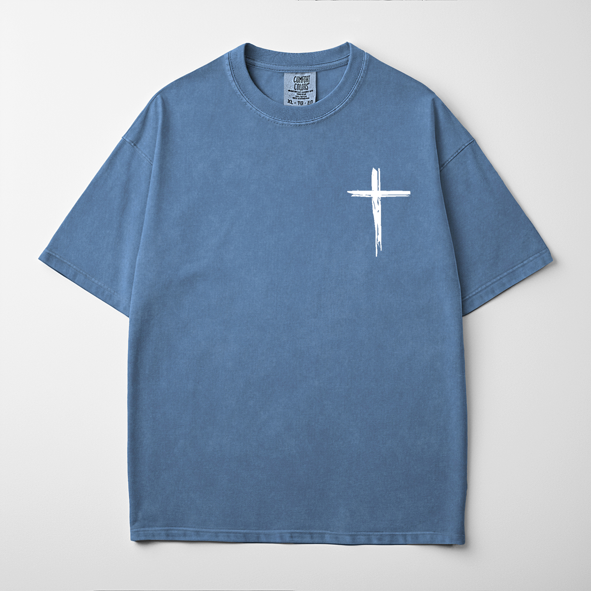 “JESUS THE ULTIMATE DEADLIFTER” Premium Comfort Colors Tee