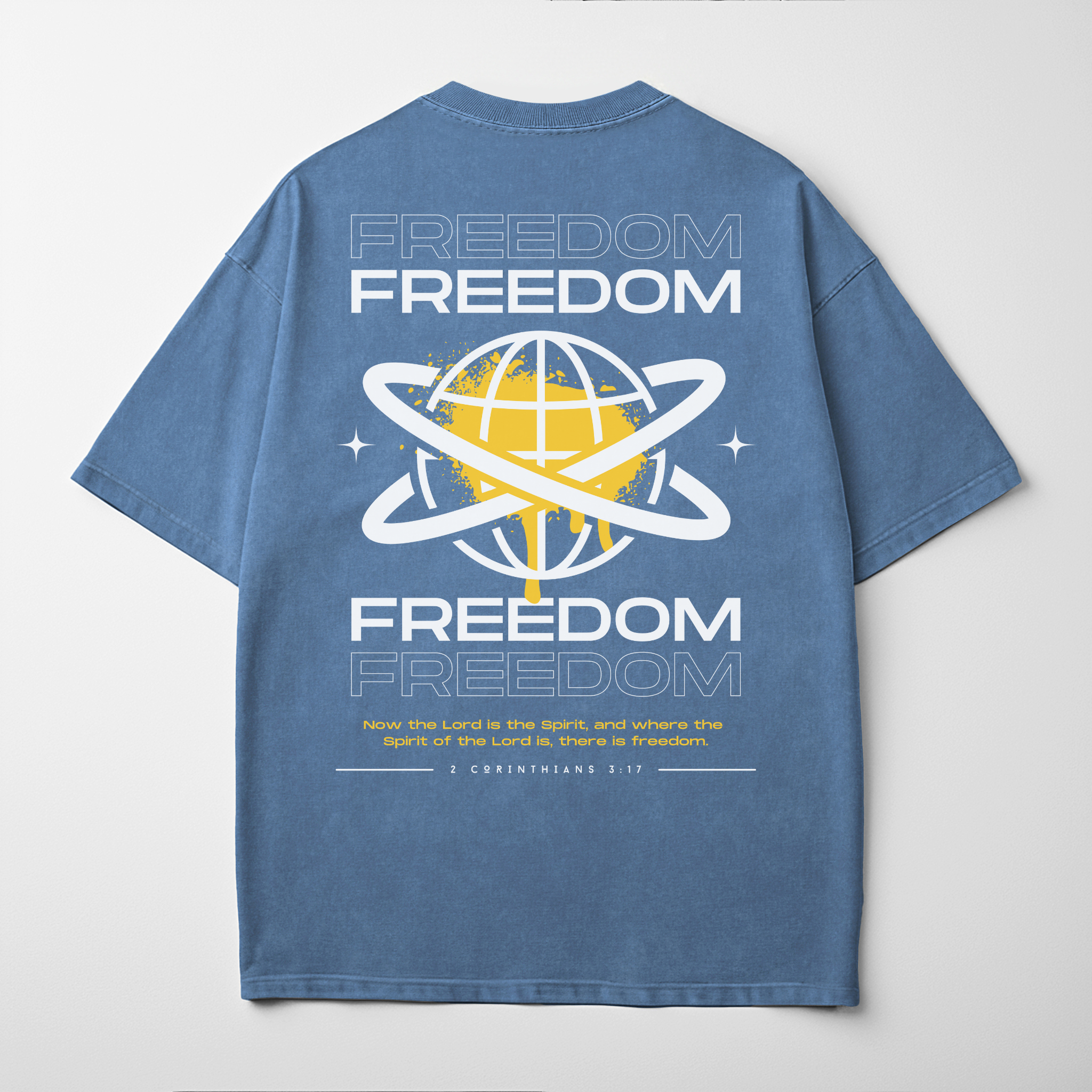 “FREEDOM IN CHRIST” Premium Comfort Colors Tee