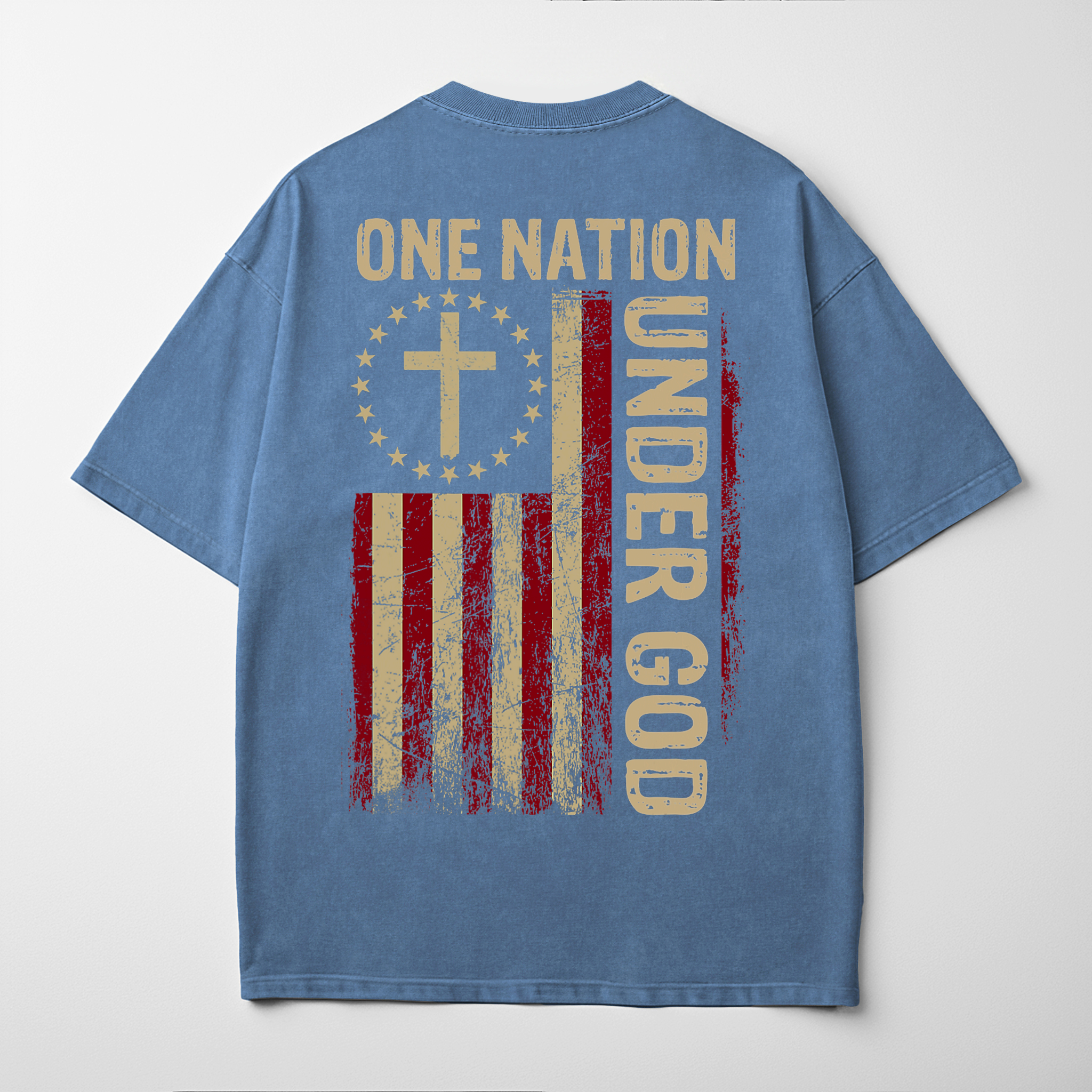 “ONE NATION UNDER GOD” Premium Comfort Colors Tee