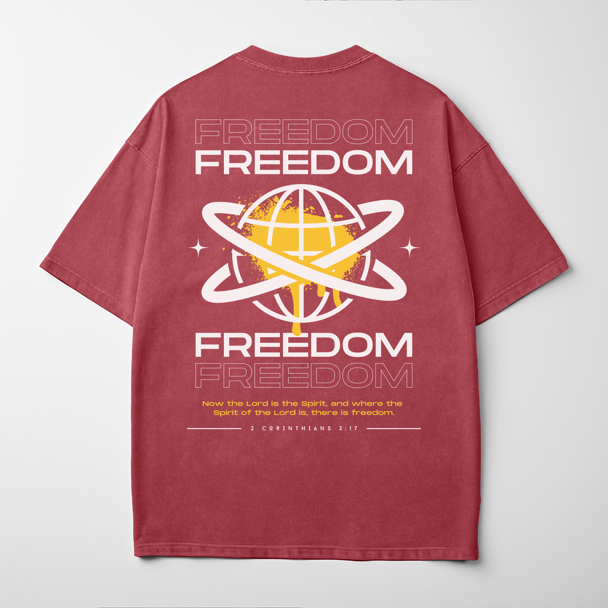 “FREEDOM IN CHRIST” Premium Comfort Colors Tee