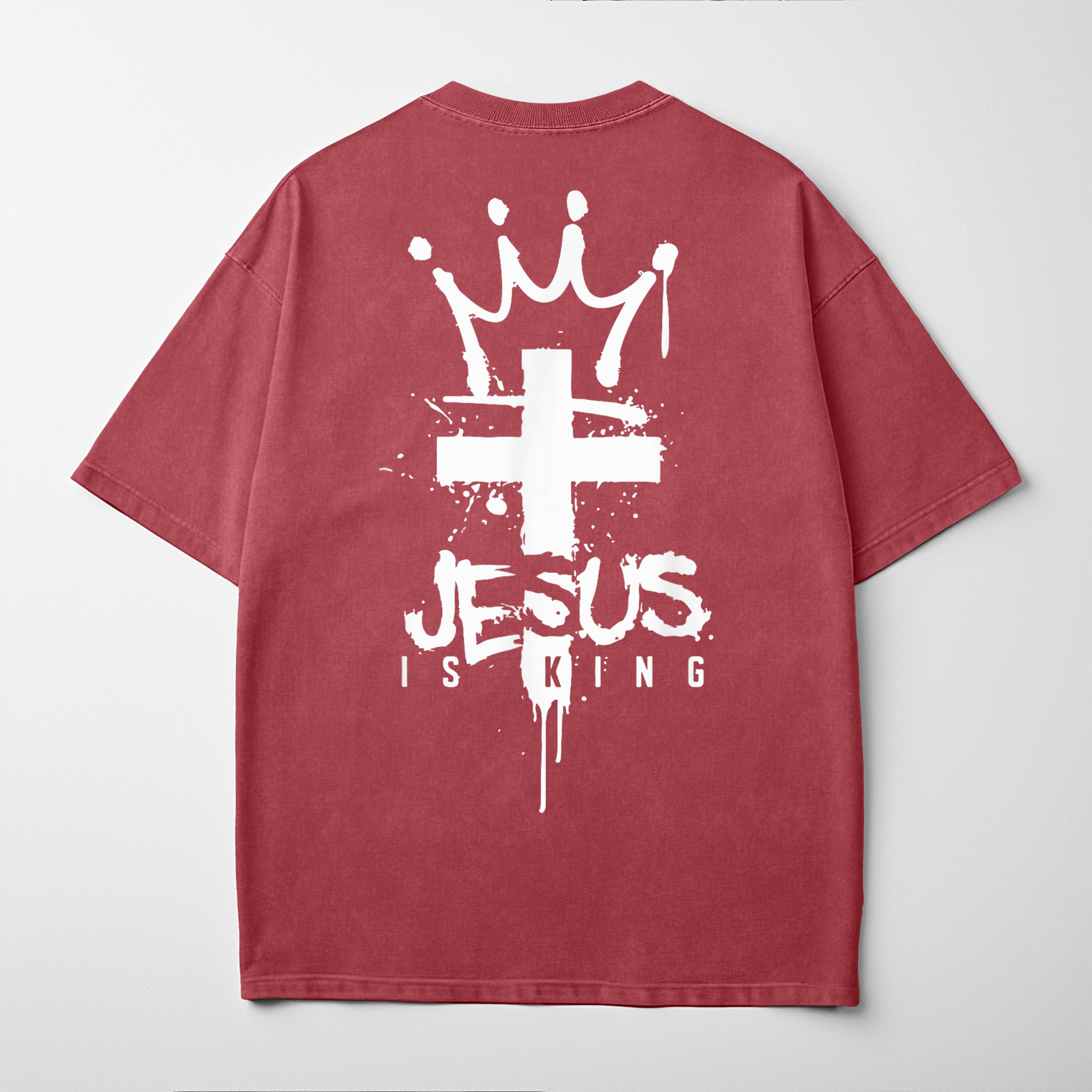 “JESUS IS KING” Premium Comfort Colors Tee