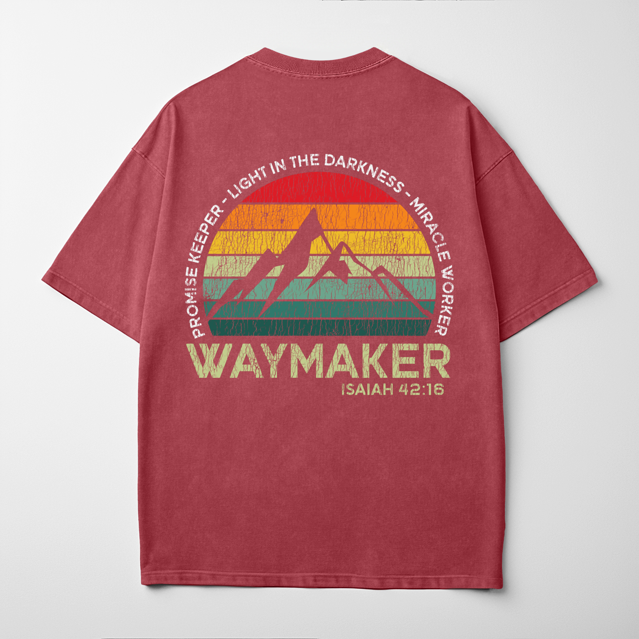 “WAYMAKER” Premium Comfort Colors Tee