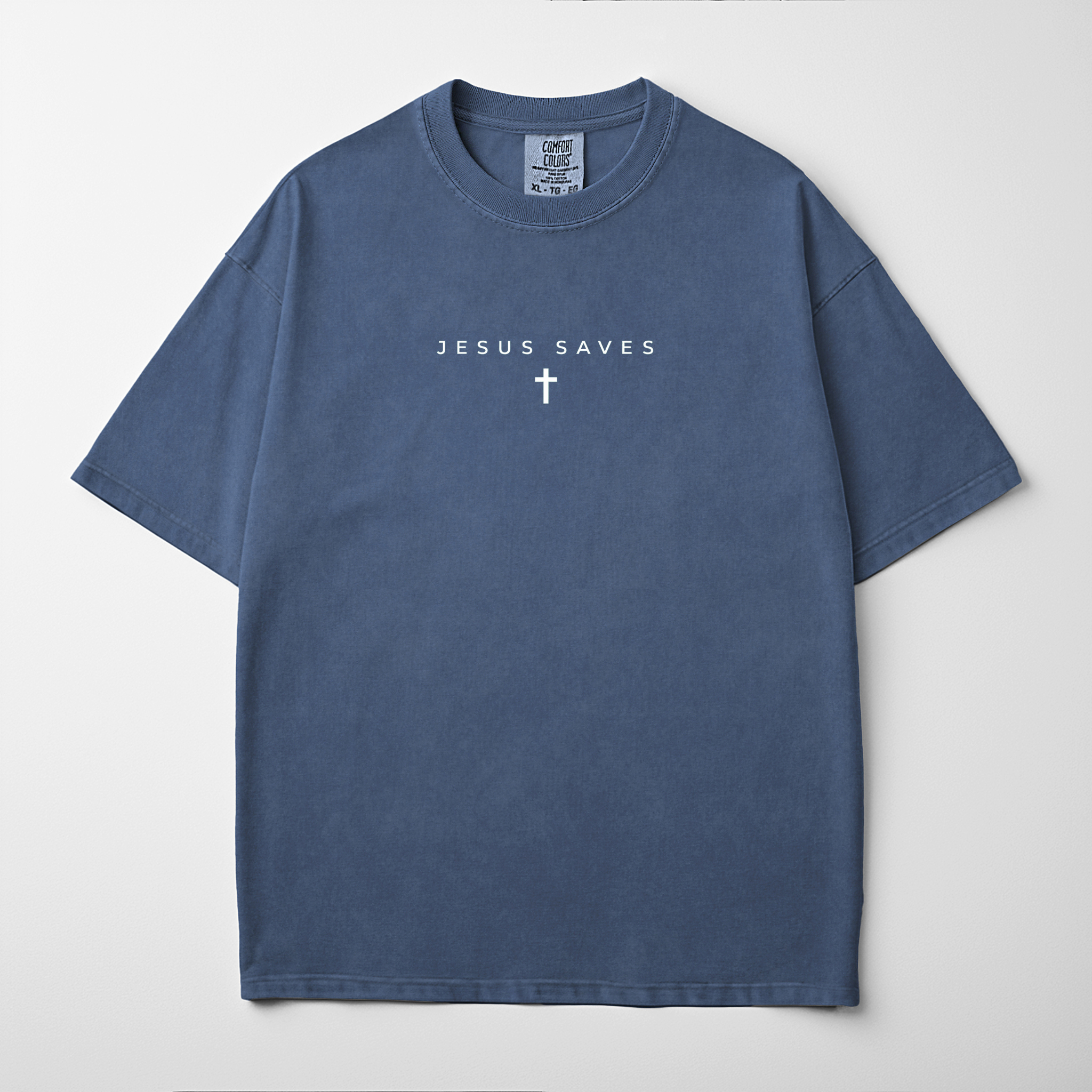 “JESUS SAVES” Premium Comfort Colors Tee