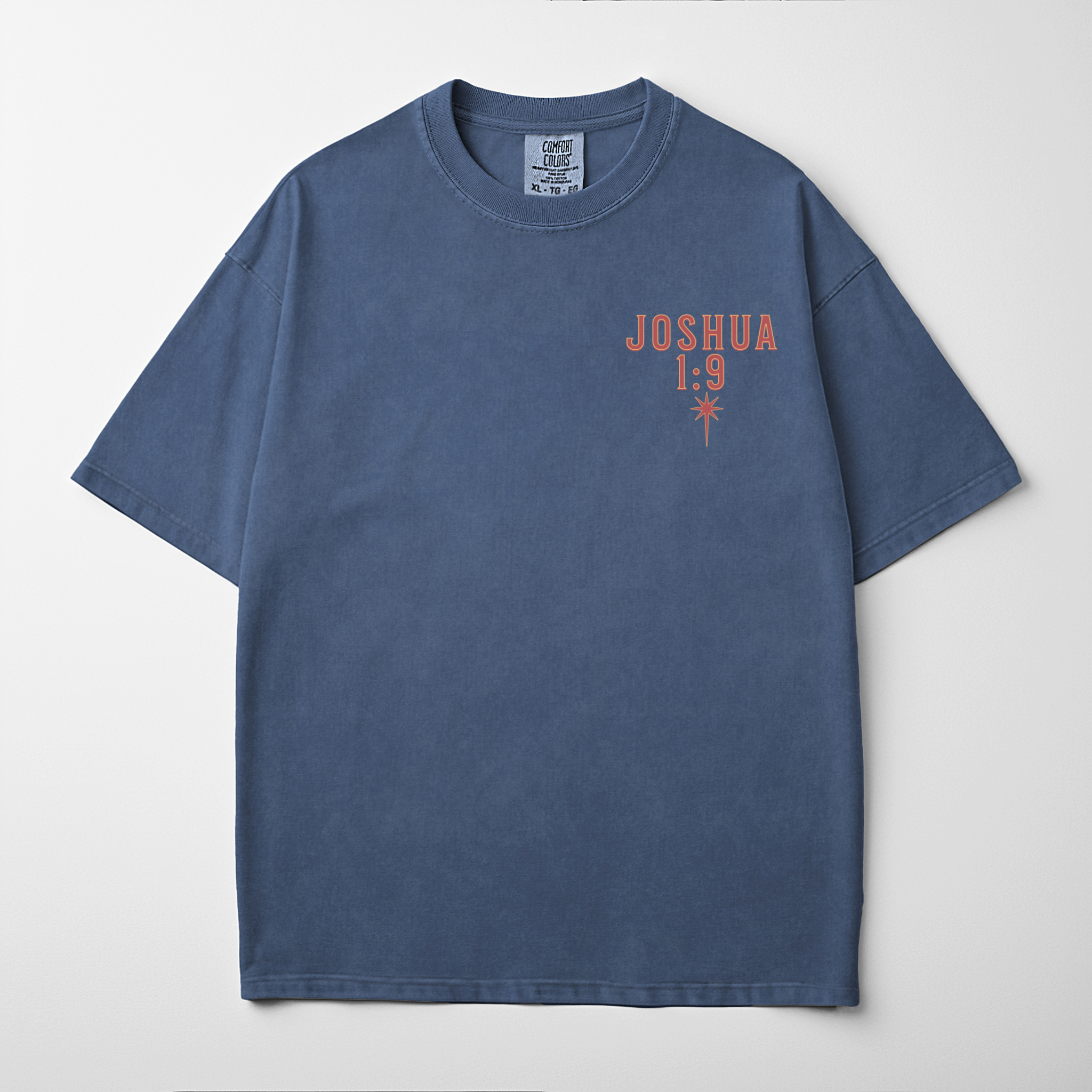 “STRONG AND COURAGEOUS” Premium Comfort Colors Tee