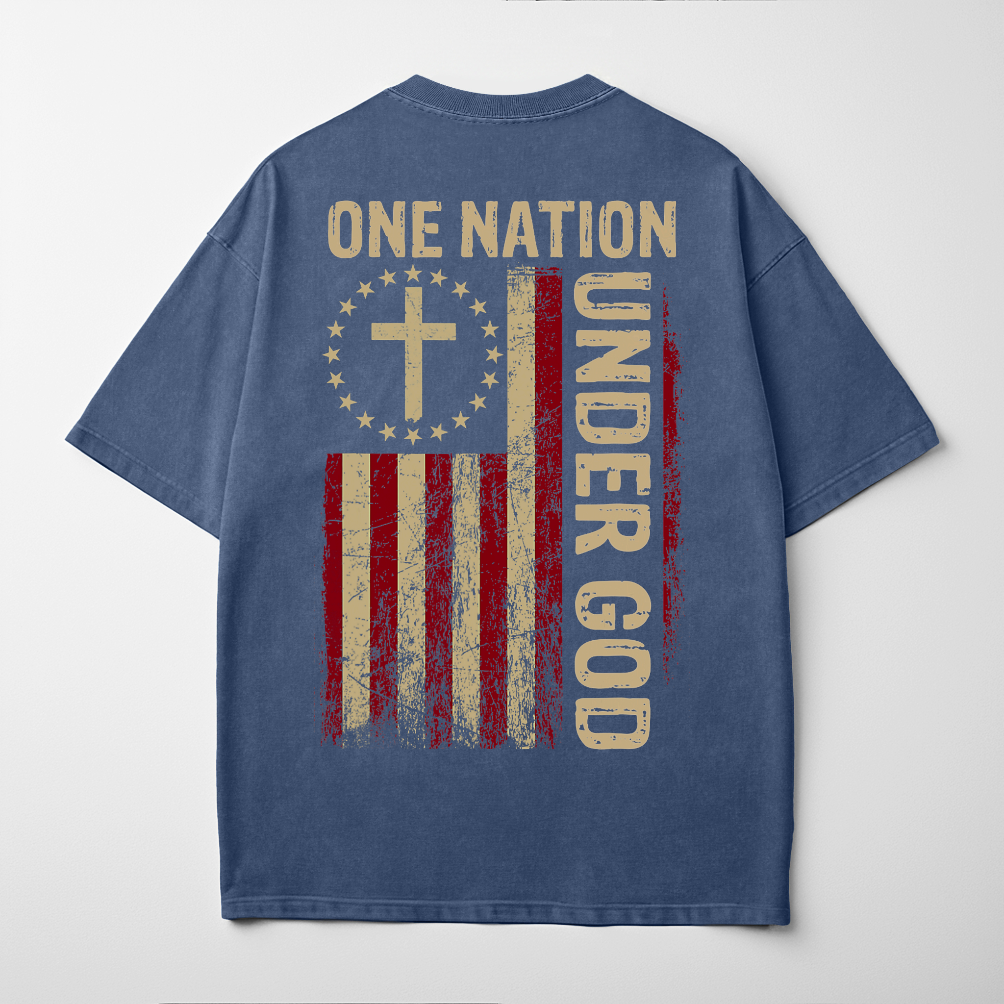 “ONE NATION UNDER GOD” Premium Comfort Colors Tee