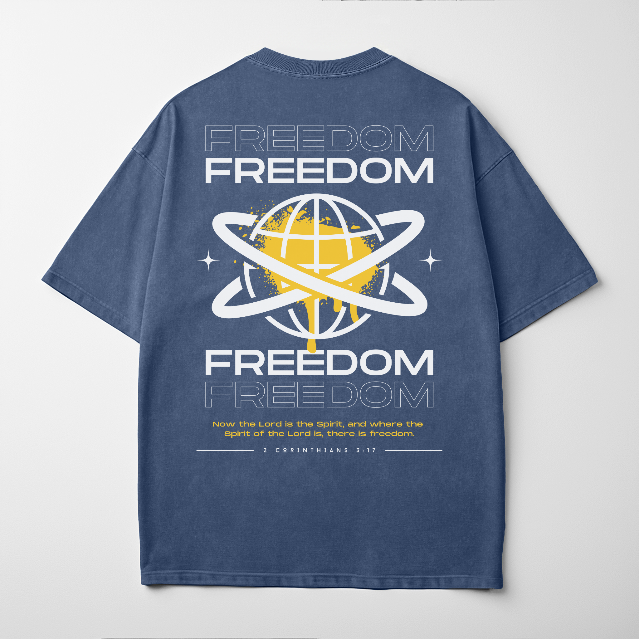 “FREEDOM IN CHRIST” Premium Comfort Colors Tee