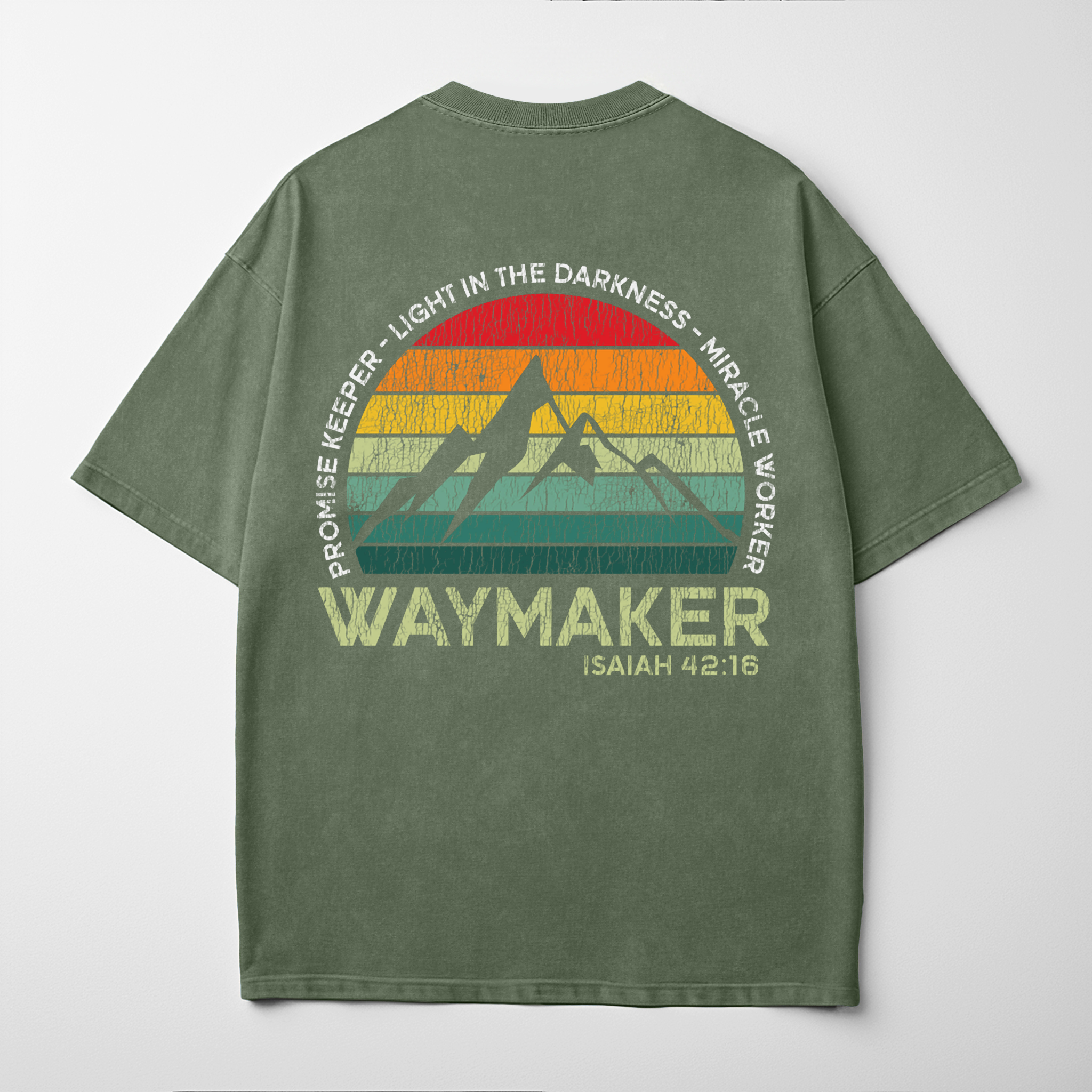 “WAYMAKER” Premium Comfort Colors Tee