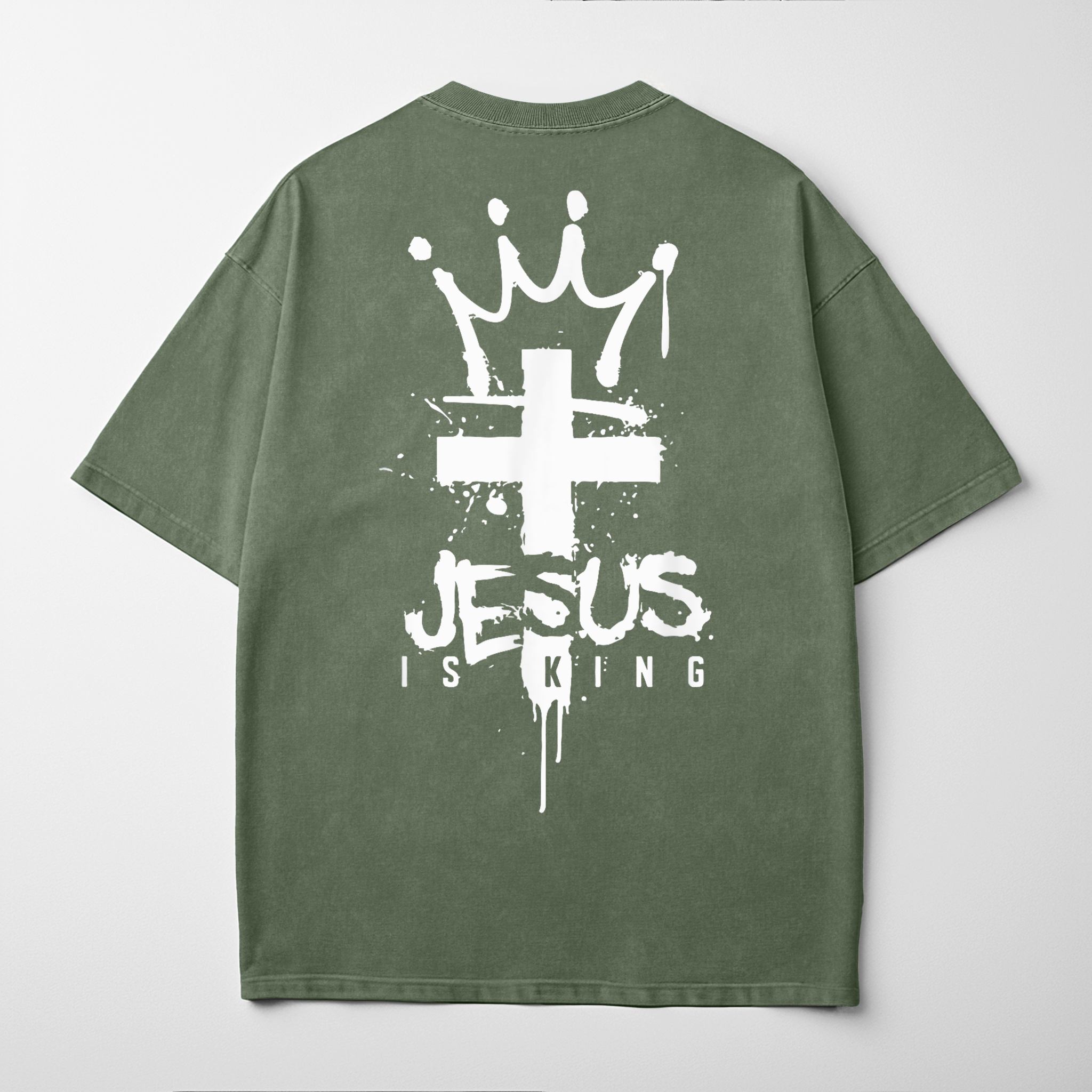 “JESUS IS KING” Premium Comfort Colors Tee