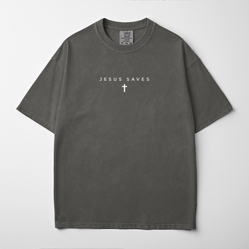 “JESUS SAVES” Premium Comfort Colors Tee