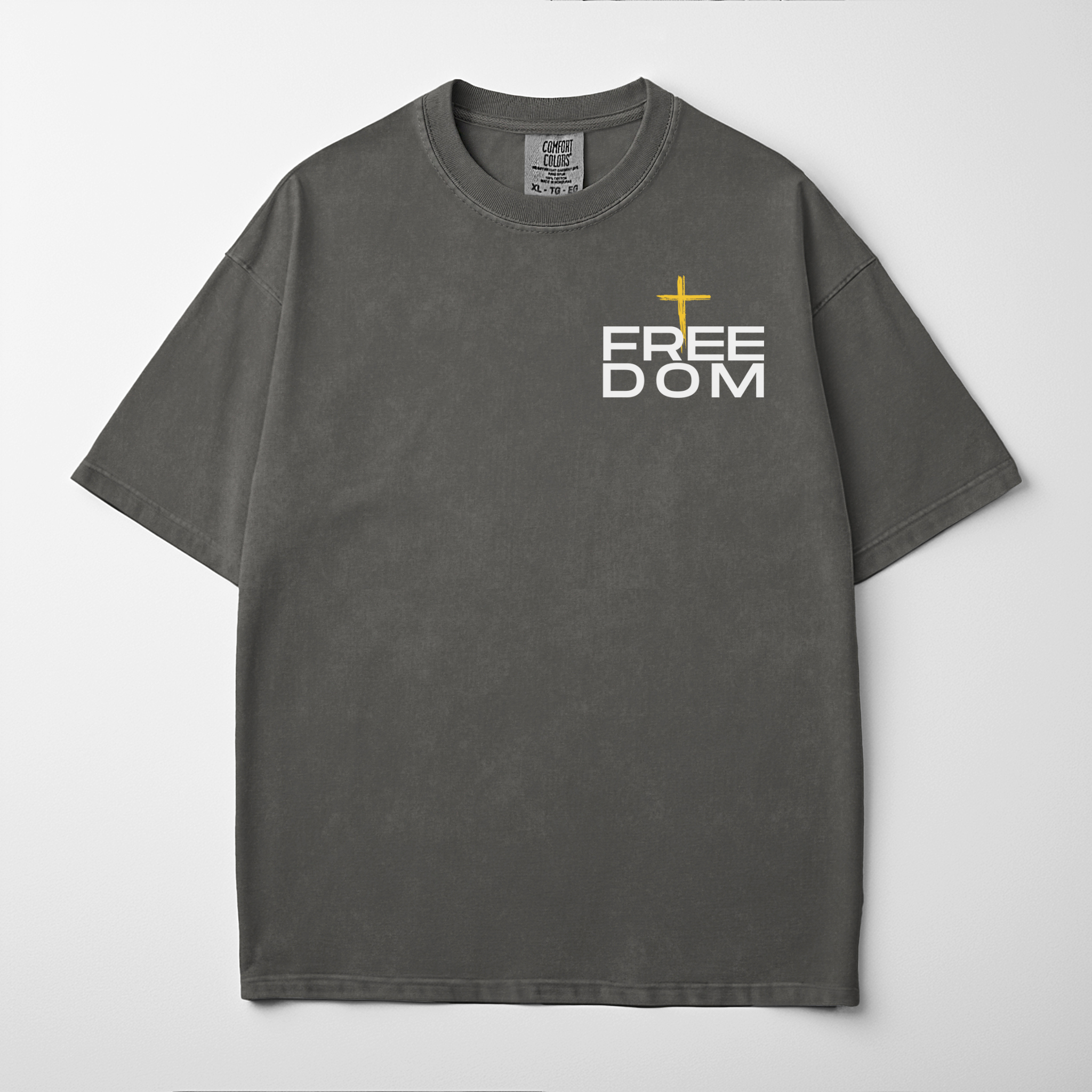 “FREEDOM IN CHRIST” Premium Comfort Colors Tee