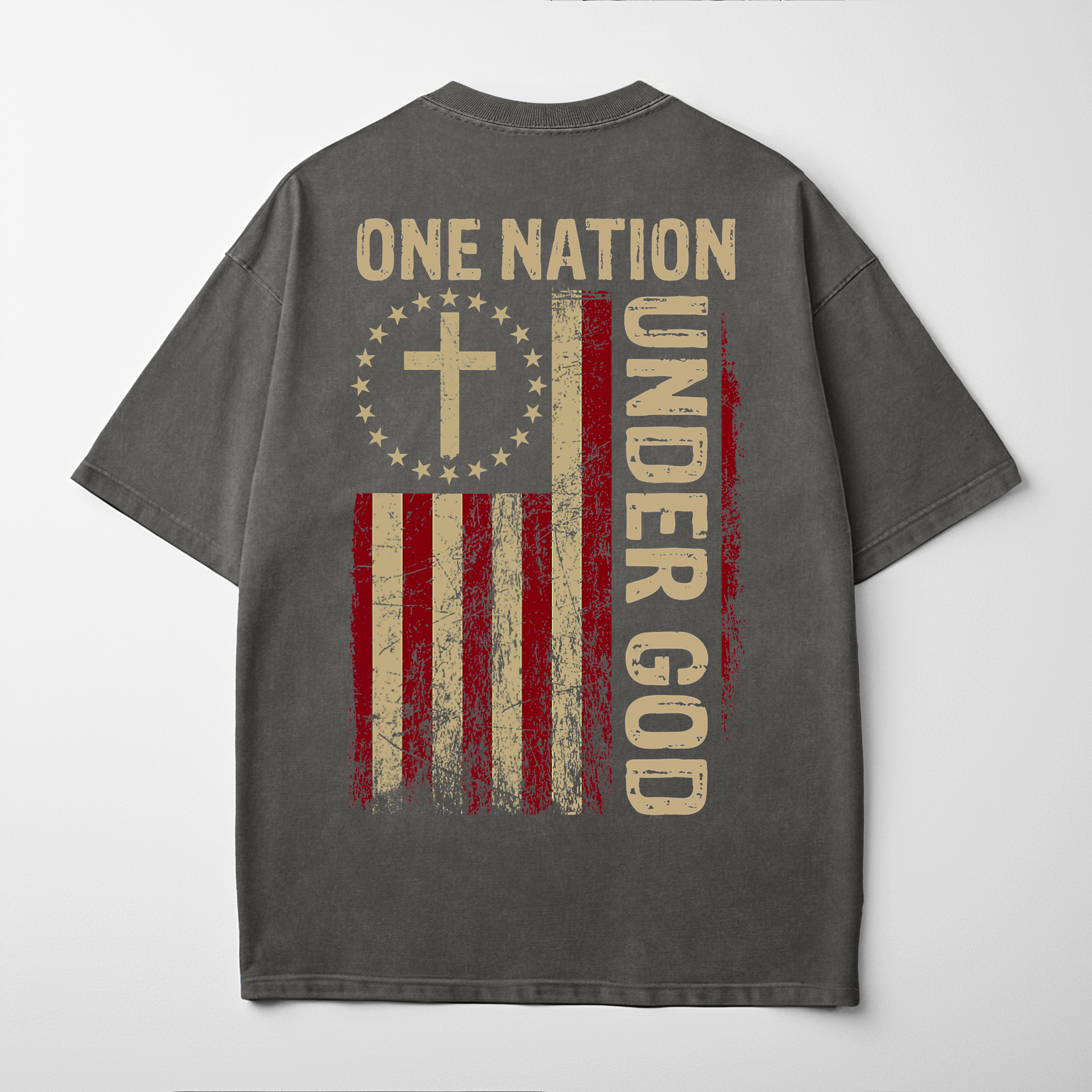 “ONE NATION UNDER GOD” Premium Comfort Colors Tee